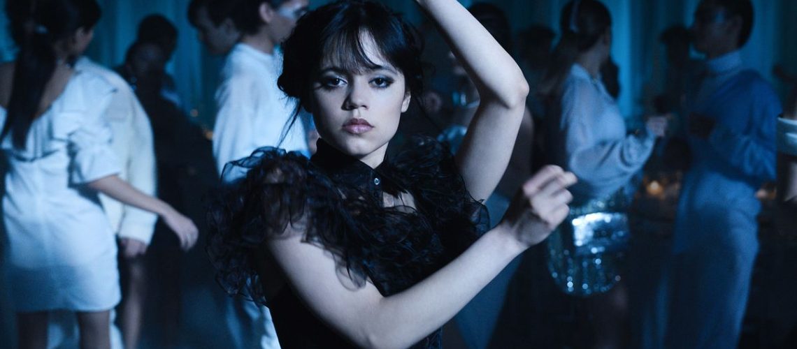 Jenna Ortega as Wednesday Addams in episode 104 of Wednesday.