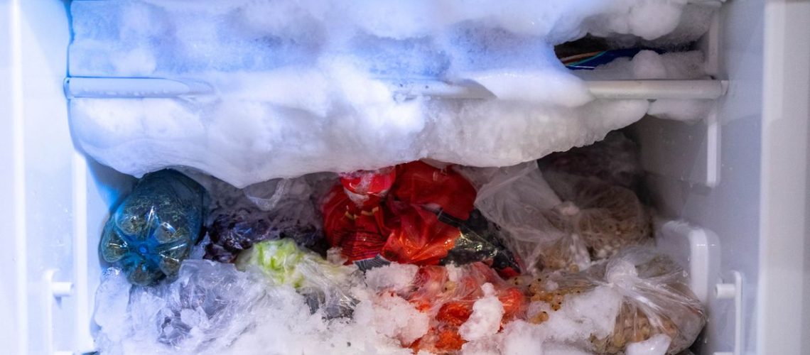 Freezer with Ice