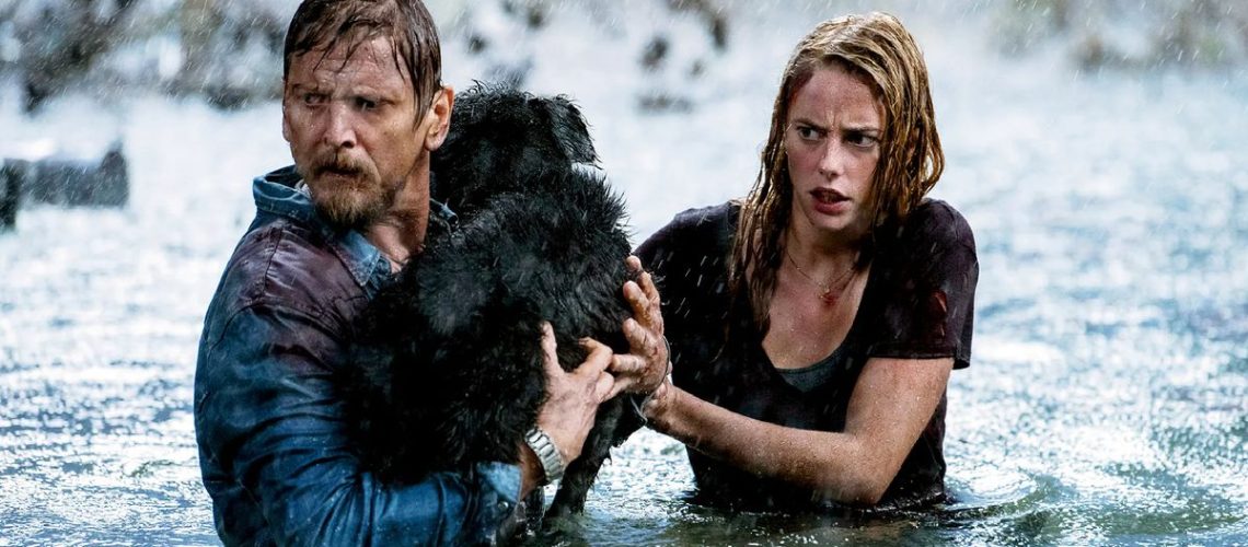 Barry Pepper and Kaya Scodelario in "Crawl" (2019)