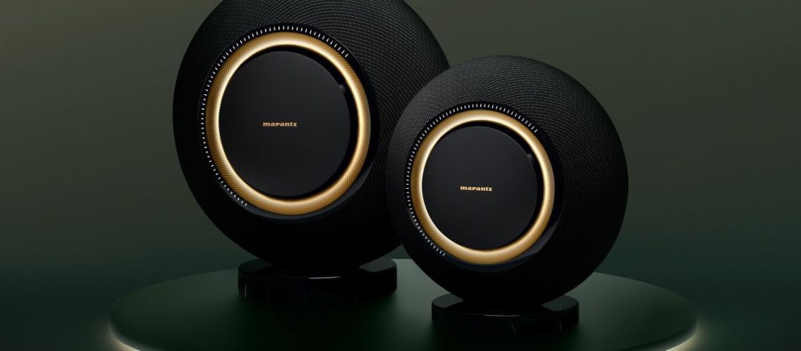The Marantz Grand Horizon and Horizon Midnight Sky speakers