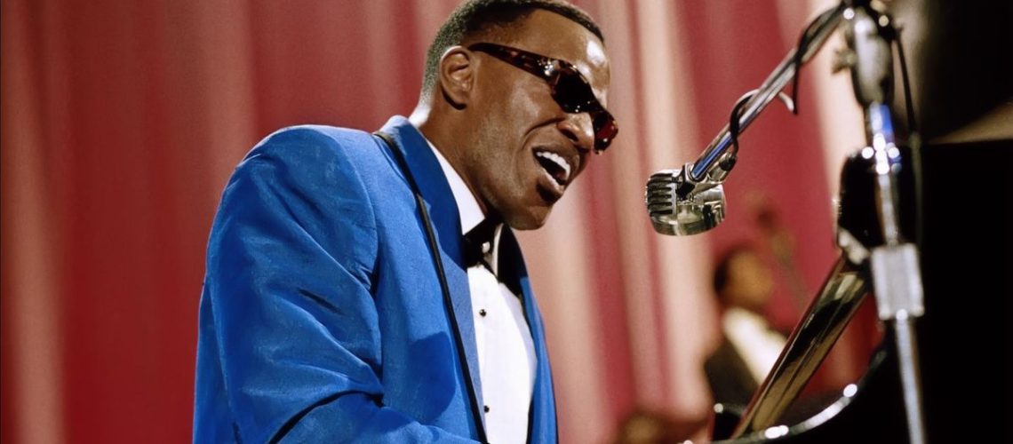 Jamie Foxx as Ray Charles in Ray (2004)