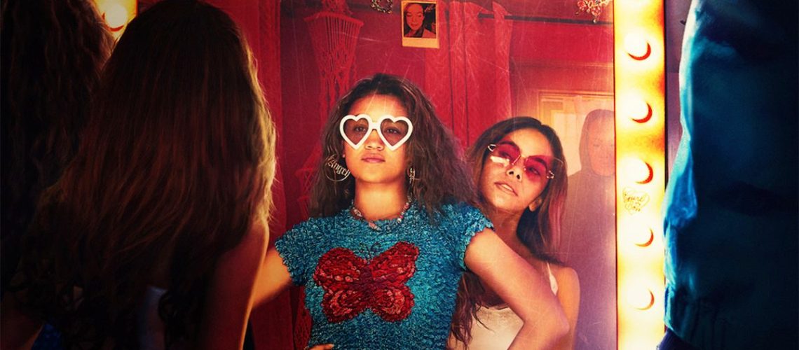 Madison Bailey and Antonia Gentry as Lucy and Summer Field in "Time Cut" (2024), now streaming on Netflix