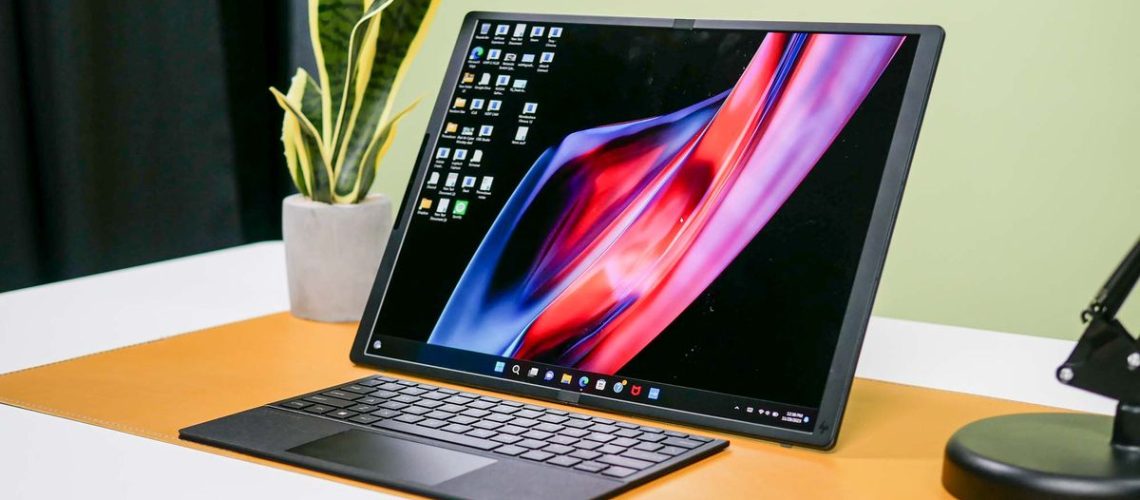 המחשב הנייד הזה מהדור הבא יכול להיות הכלי התצוגה המתקפל של חלומותיי