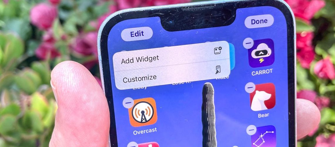 ל-iOS 18 יש קיצור דרך מסודר לשנות את גודל הווידג'טים של מסך הבית שלך - כך זה עובד