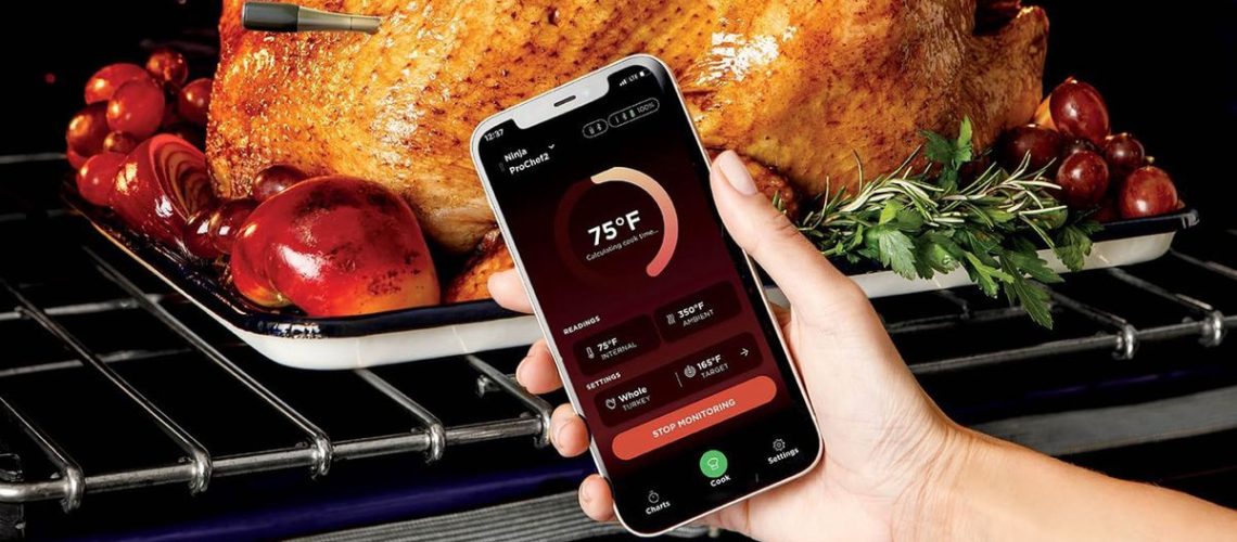 בדקתי את המדחום החכם החדש של נינג'ה במשך שבוע - הנה פסק הדין שלי מאת קמילה שרמן שפורסם ב- 7 בפברואר 25 25 בפברואר של פרוכף האלחוטי של נינג'ה מדחום בשר חכם של נינג'ה: האם זה חם או לא?