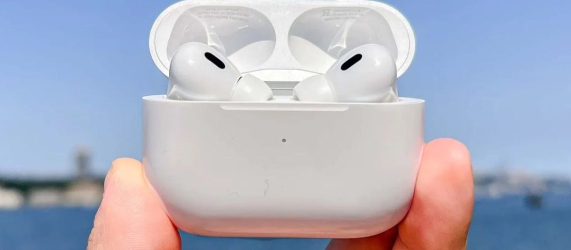 AirPods Pro 2 in hand