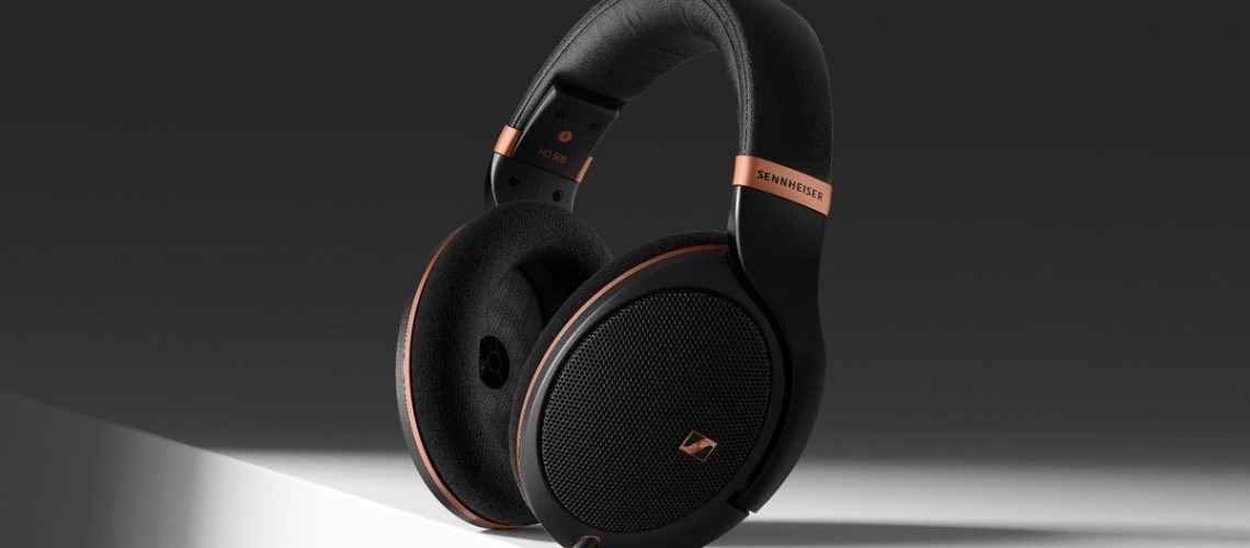 Sennheiser HD 505 on stand in room