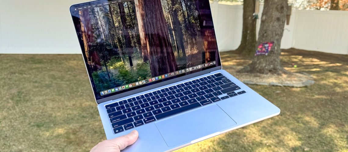 MacBook Air 13-inch M4 shown on tabletop