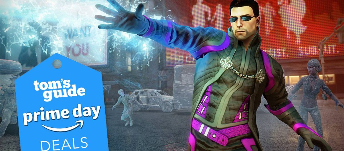 Saints Row IV screenshot with a Tom's Guide deal tag