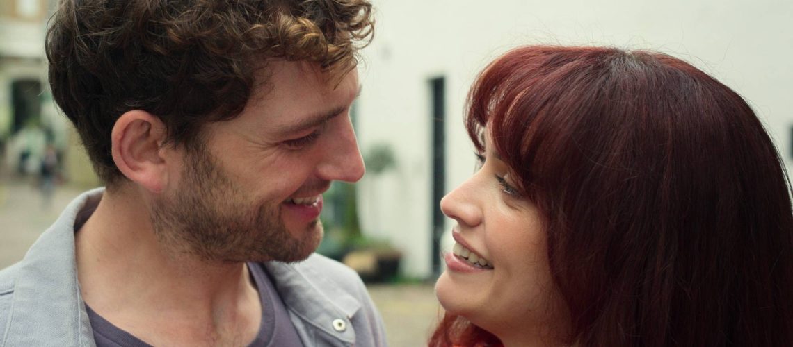 Laurie Davidson and Olivia Cooke in "The Girlfriend" on Prime Video