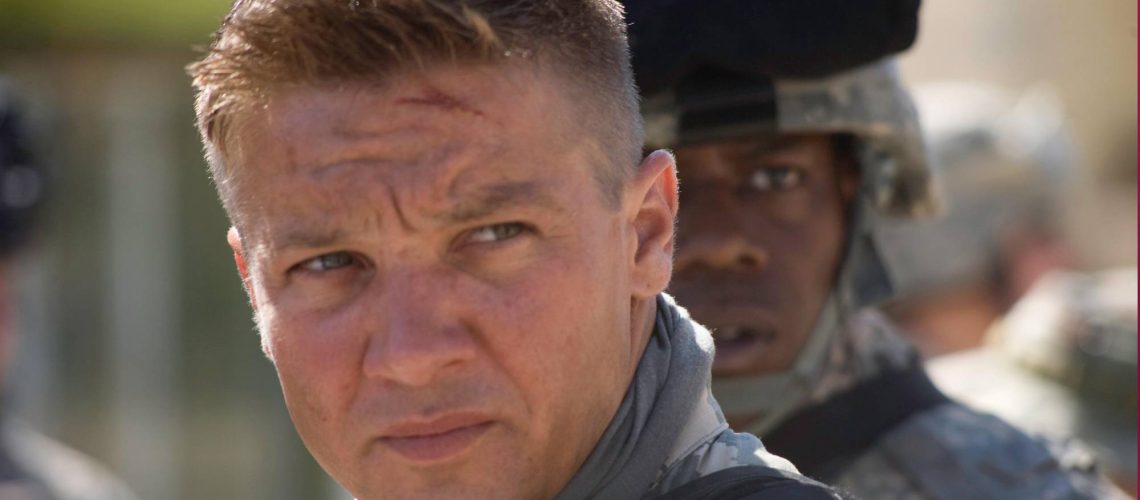 Jeremy Renner as Staff Sergeant William James in "The Hurt Locker" now streaming on Tubi