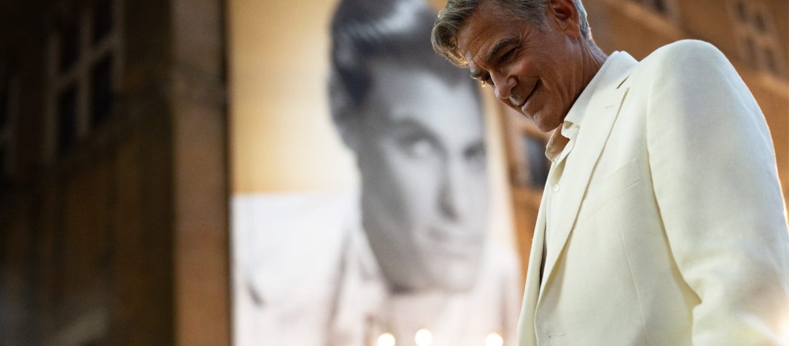 George Clooney in a scene from Netflix's "Jay Kelly"