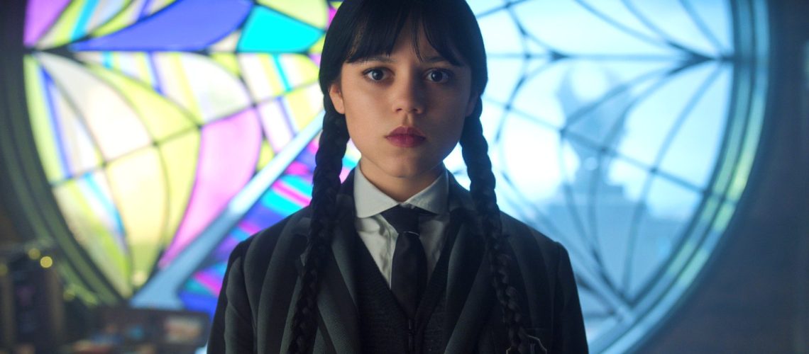 Jenna Ortega in Wednesday season 2