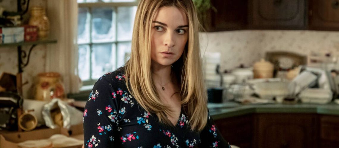 Annie Murphy as Allison Devine McRoberts in "Kevin Can F**k Himself"