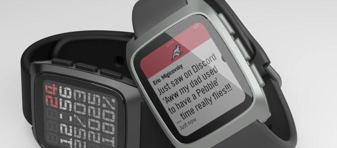 Final design of the Pebble Watch 2