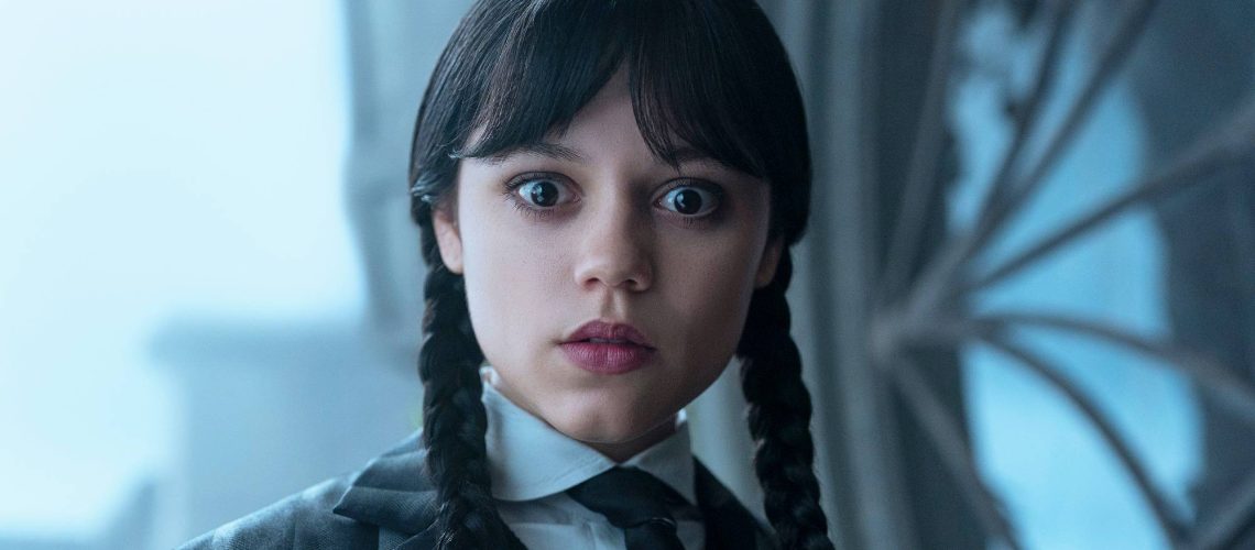 Jenna Ortega as Wednesday Addams in "Wednesday" season 2 on Netflix