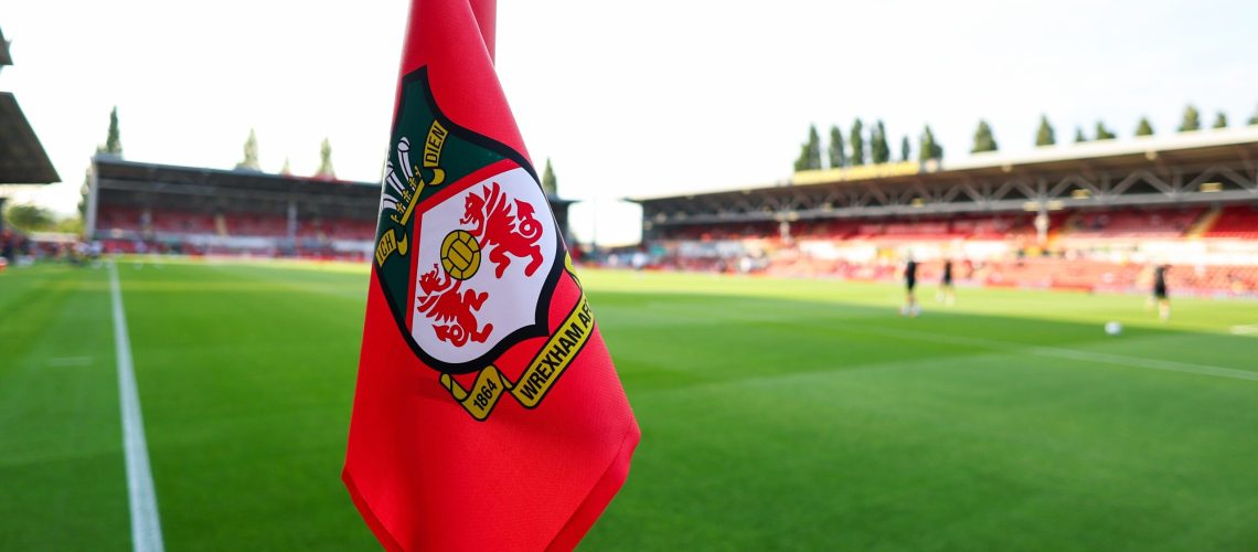 Wrexham AFC, Corner flag, Wrexham vs West Brom, Championship