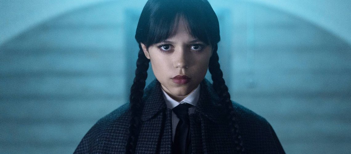 Jenna Ortega as Wednesday Addams in "Wednesday" season 2 on Netflix