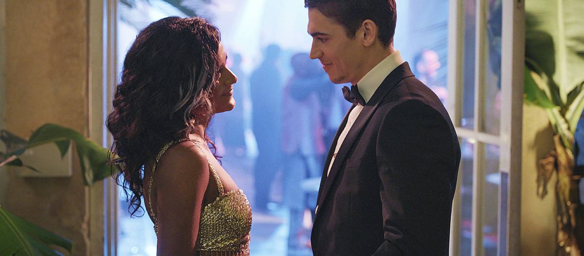 Simone Ashley and Hero Fiennes Tiffin in "Picture This" now streaming on Prime Video
