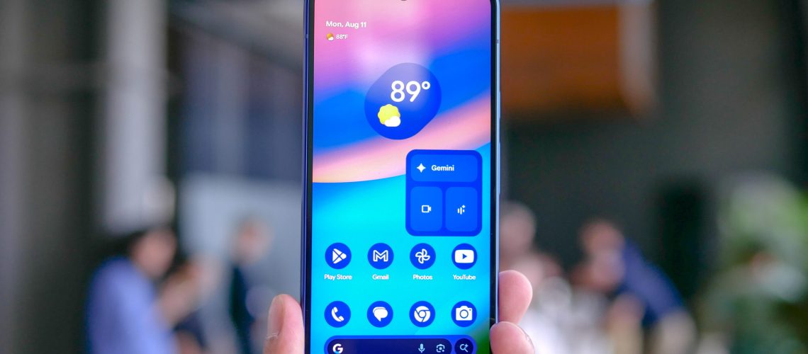 Google Pixel 10 hands-on.