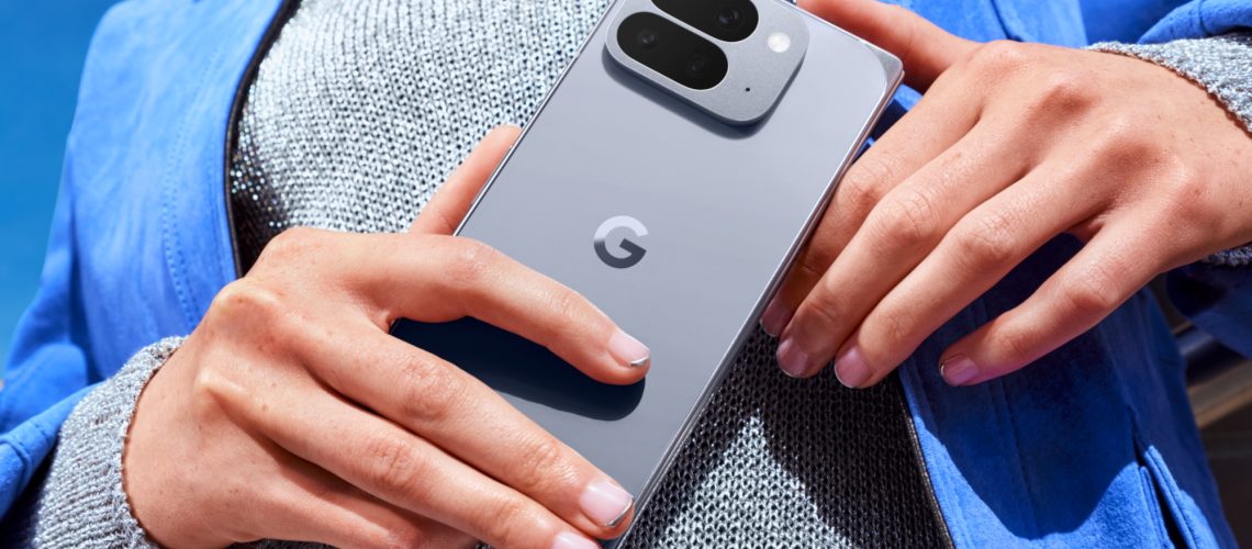 Google Pixel 10 Pro Fold in hand