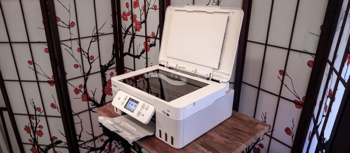 Canon MegaTank Pixma G3290 review unit in action