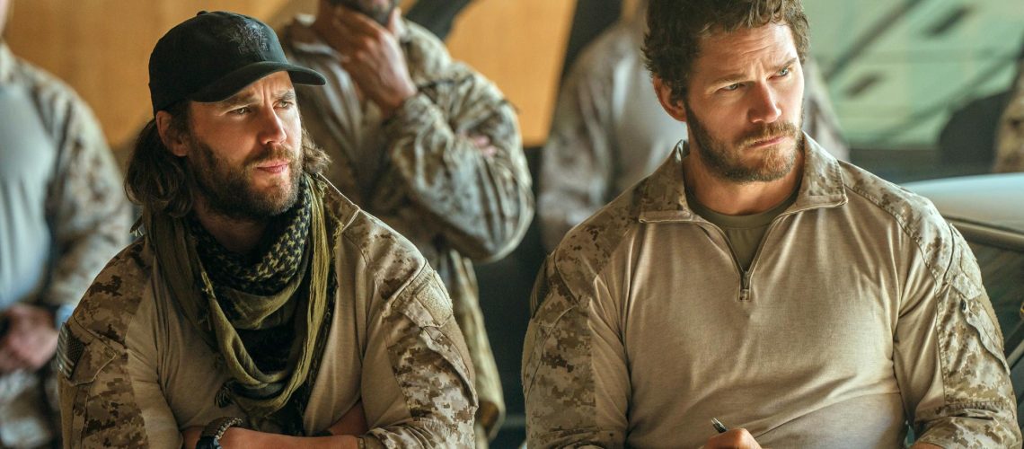 Taylor Kitsch and Chris Pratt in The Terminal List: Dark Wolf