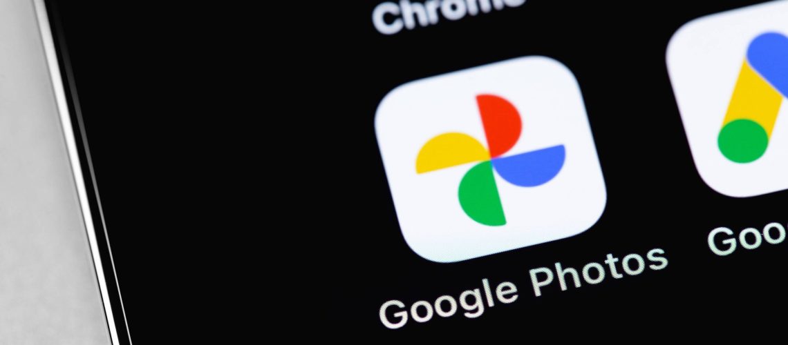 Google Photos app on phone