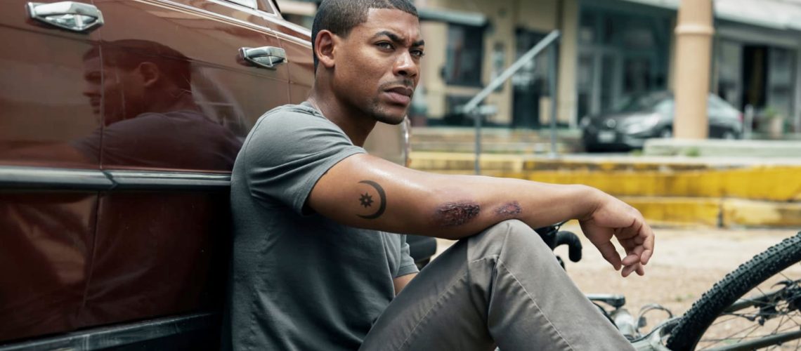 Aaron Pierre as Terry Richmond in "Rebel Ridge" on Netflix