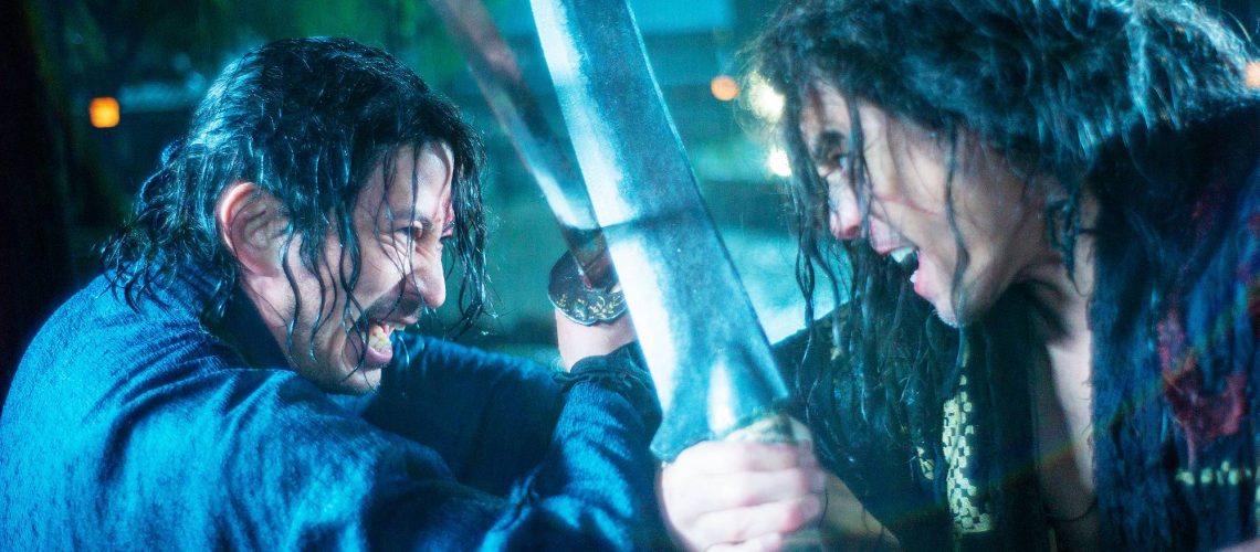 Junichi Okada in "Last Samurai Standing" on Netflix