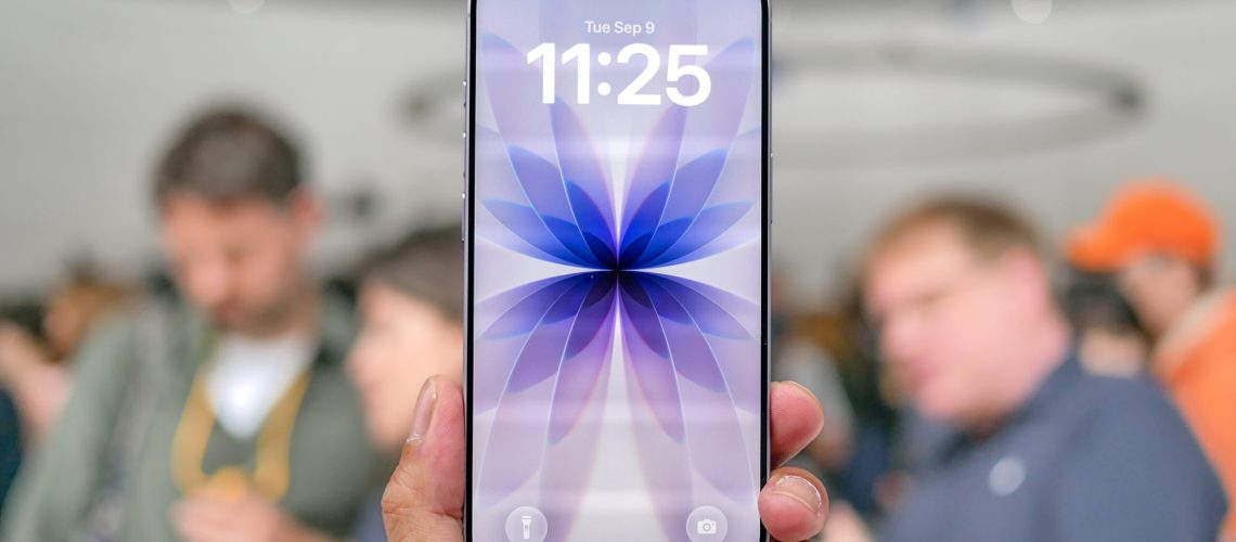 Apple iPhone 17 hands-on.