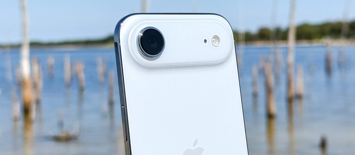iPhone Air shown in hand