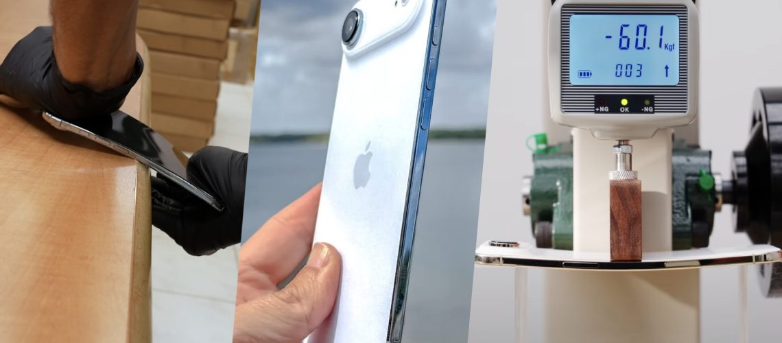 iPhone Air being put through several durability tests