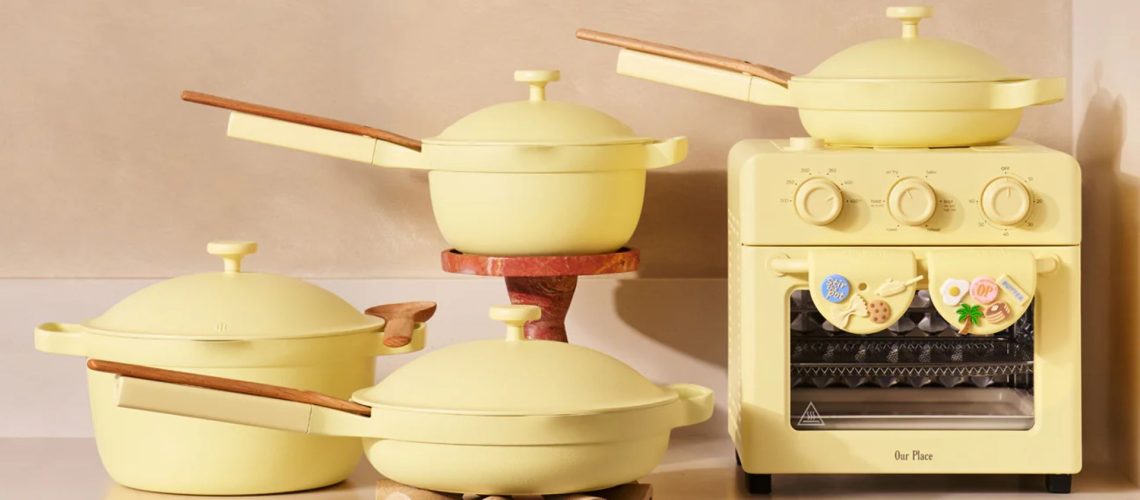 Our Place butter yellow collection