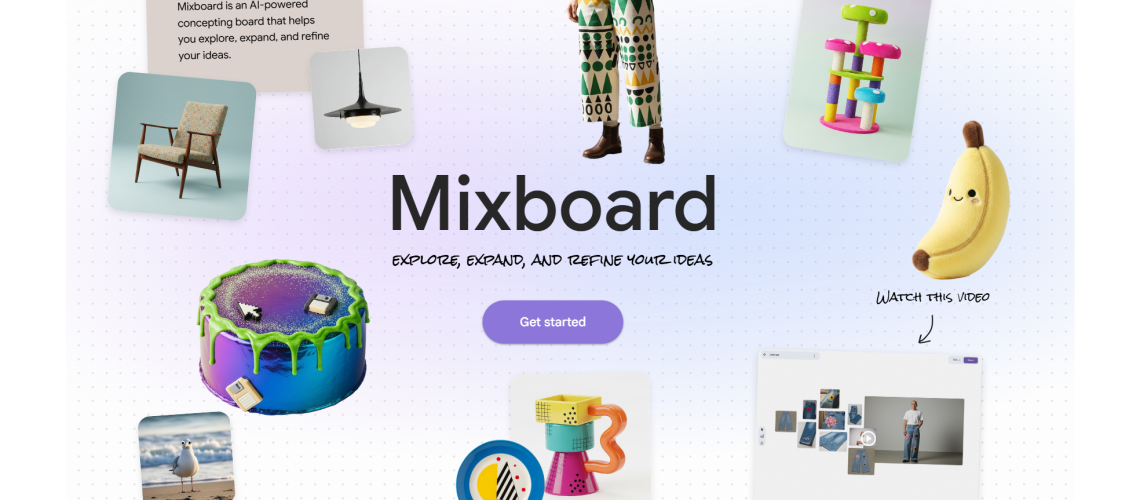 Mixboard screenshot