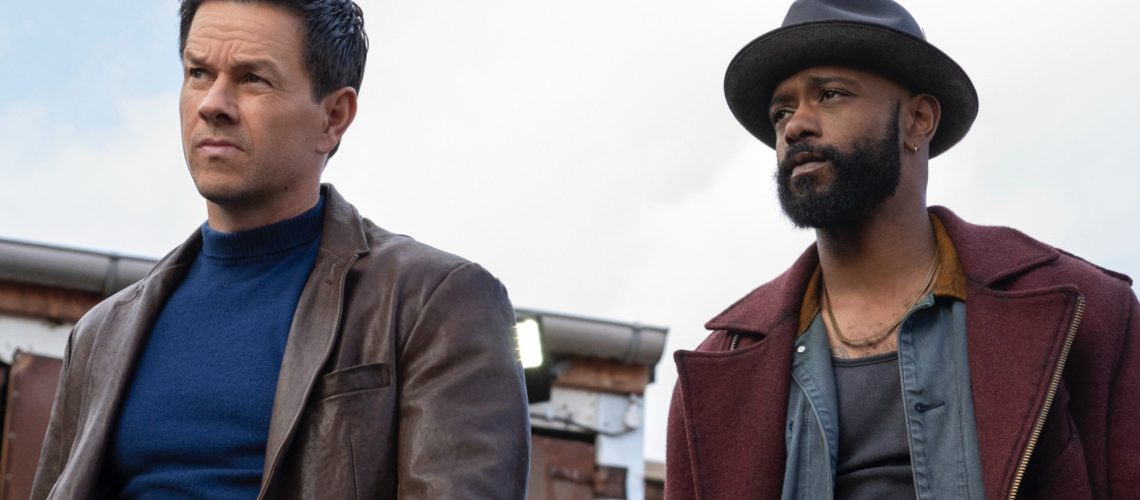 Mark Wahlberg and LaKeith Stanfield in Play Dirty