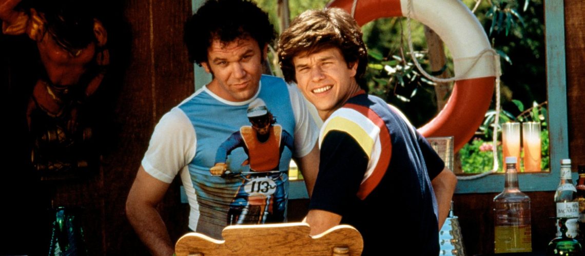 John C. Reilly and Mark Wahlberg in Boogie Nights