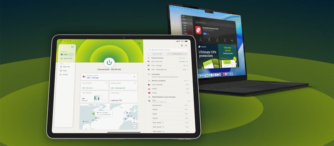 ExpressVPN iPad redesign Mac App Store launch hero image
