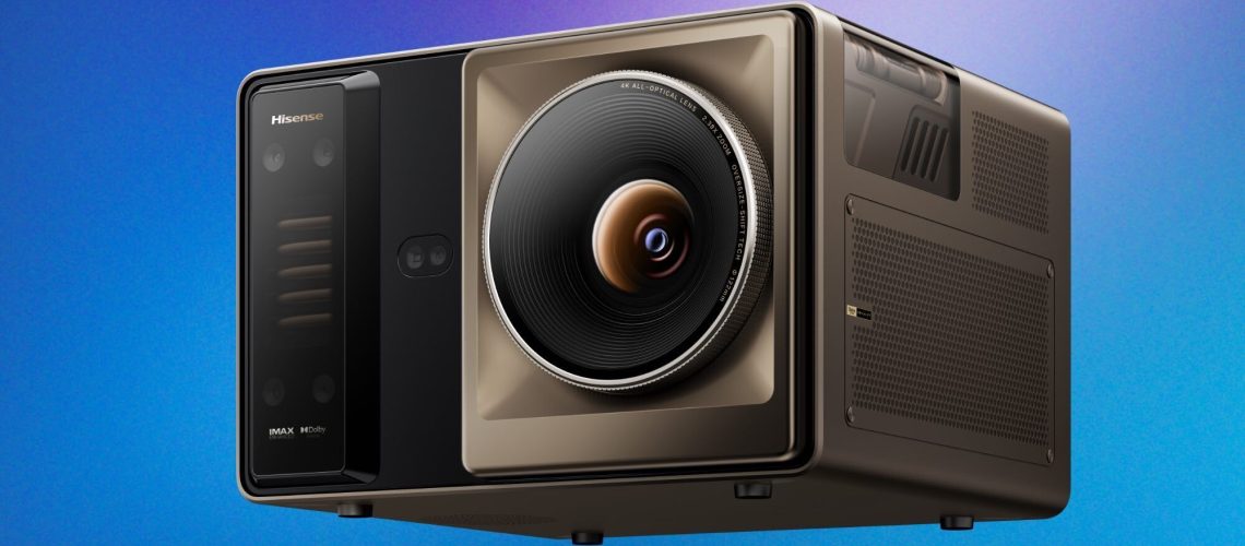 תשכחו מ-OLED - מקרן הלייזר החדש הזה מקרין תמונה עצומה של 300 אינץ' עם בהירות של 6,000 ניטים