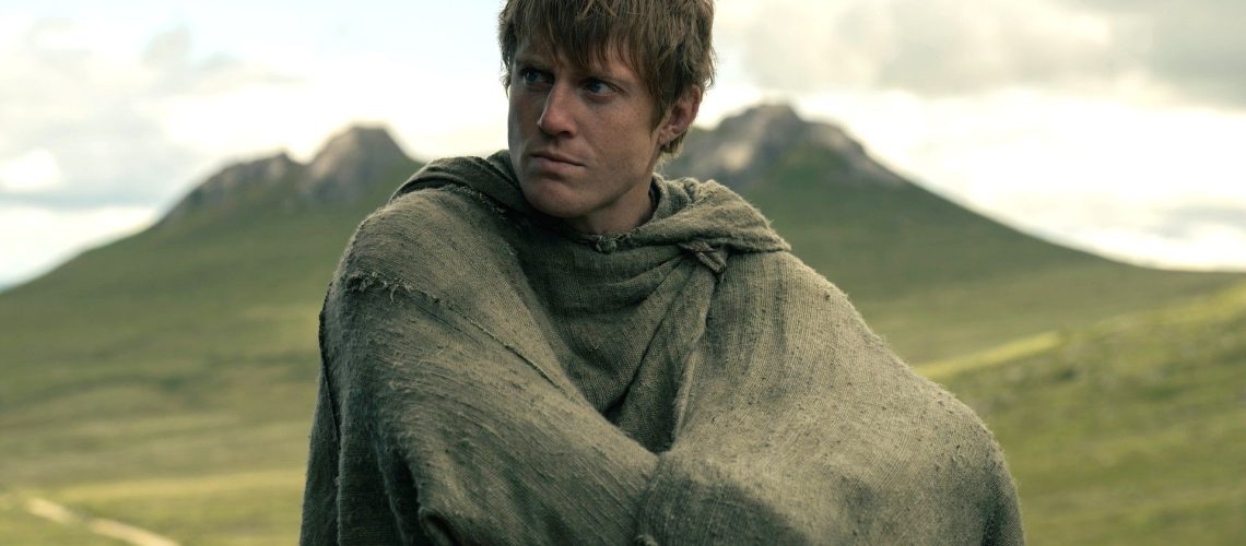 Dunk (Peter Claffey) outdoors in a scene from "A Knight of the Seven Kingdoms" episode 6