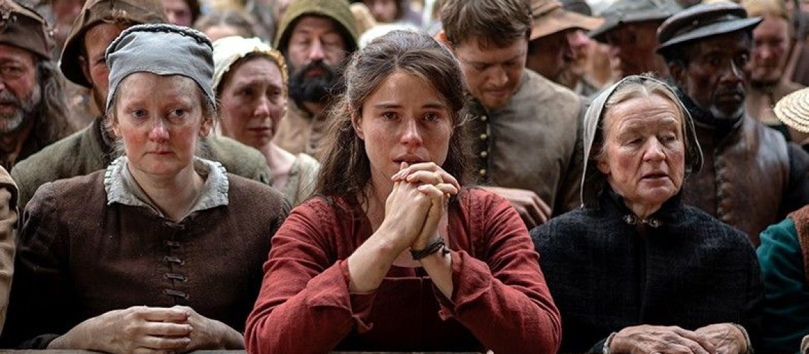Jessie Buckley as Agnes Shakespeare in "Hamnet" (2025).
