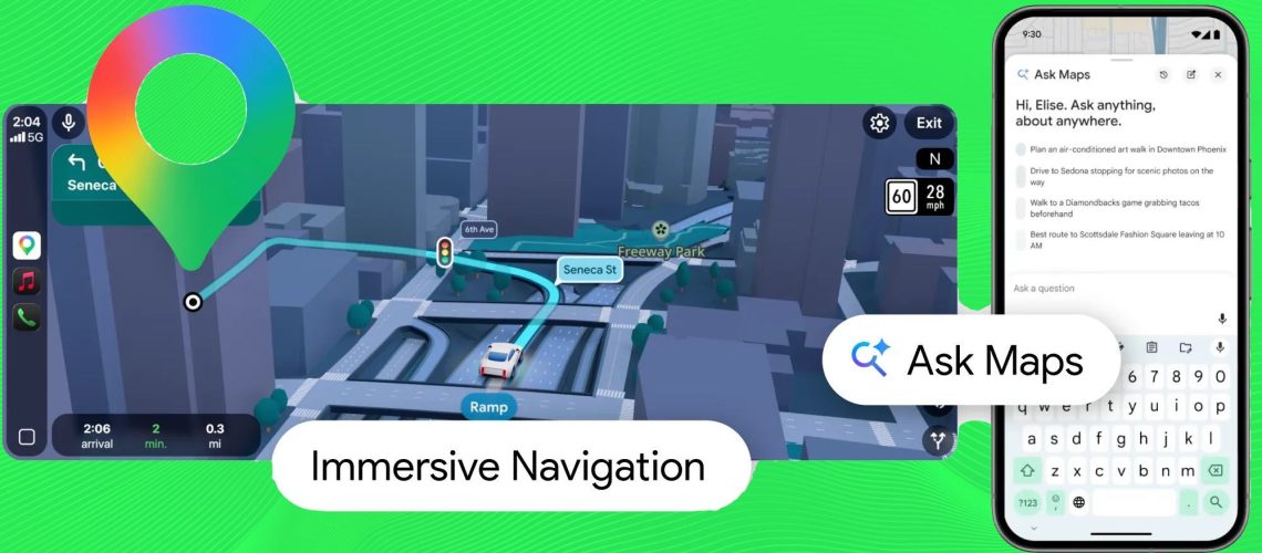 מפות Google קיבלה את 'שדרוג הניווט הגדול ביותר מזה למעלה מעשור' - הכירו את Ask Maps ו-Immersive Navigation