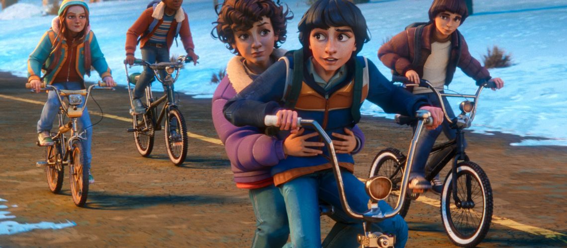 ארבעה חודשים לאחר מכן, 'Stranger Things' חוזר בספין-אוף המצויר החדש של נטפליקס - והוא זורם עכשיו