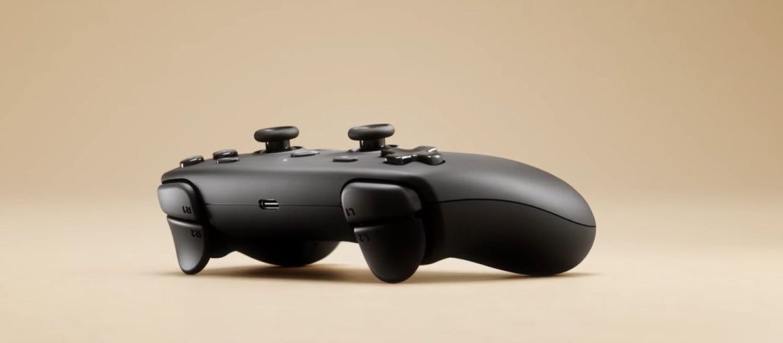 A still image showing the Steam Controller