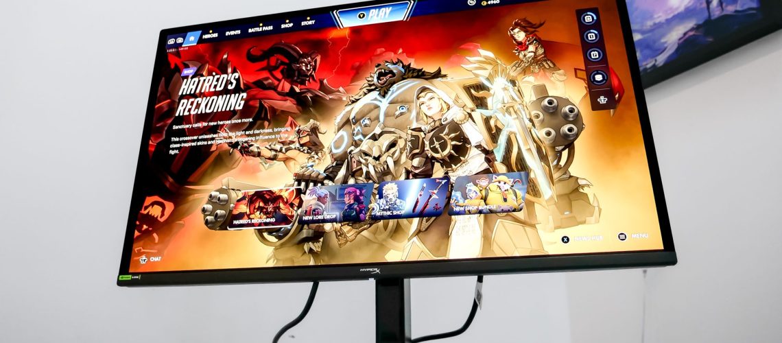 זה עתה בדקתי את צג המשחקים HyperX QD-OLED - וזו עסקה די מתוקה של פחות מ-$500 מאת Imad Khan פורסם ב-17 במאי 26 מומלץ HyperX Omen OLED 27q הוא צג גיימינג מוצק עם זמני תגובה מהירים במיוחד וקצב רענון חלק של 240Hz עבור כותרי esports.