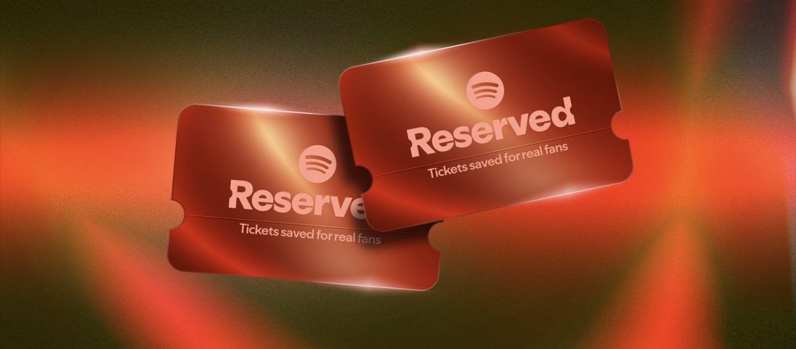 Spotify נותנת למעריצי העל הזדמנות להזמין כרטיסים כדי לראות את המוזיקאים האהובים עליהם: כך זה עובד