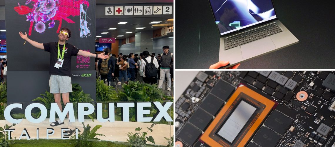 אני ב-Computex 2026 LIVE - בודק כל מחשב נייד Nvidia RTX Spark ועוד הרבה יותר ביום השני