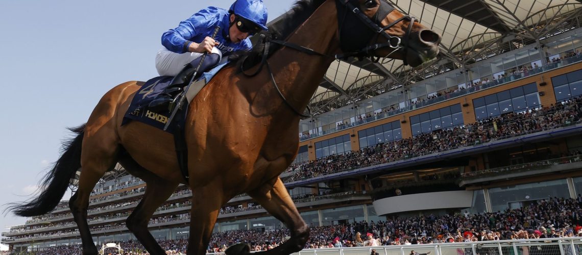 Trawlerman ridden by William Buick wins the Gold Cup during day three of the 2025 Royal Ascot horse racing festival at Ascot Racecourse.