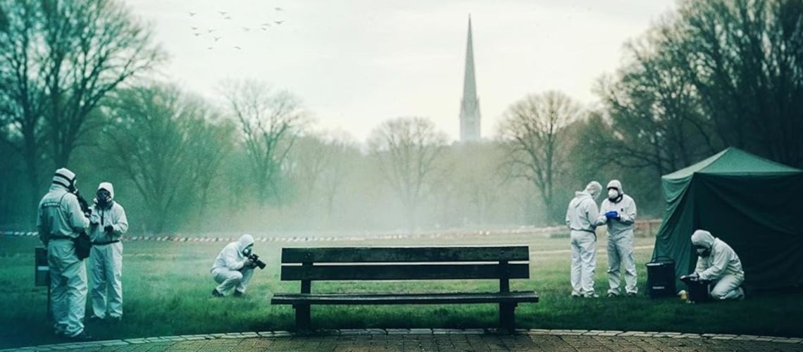 Promotional image for the documentary "The Salisbury Poisonings: A Spy Next Door"