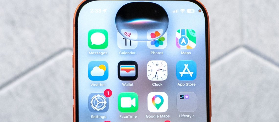 iOS 27 Siri AI running on iPhone 17 Pro.